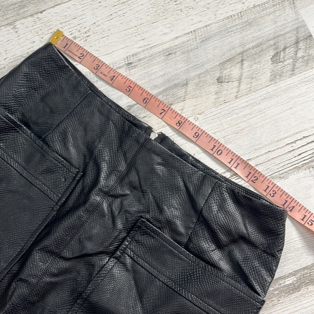 Very J Faux Leather Skirt Size M. NWT - Picture 7 of 9